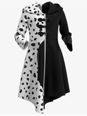 💓DISNEY 101 DALMATIANS CRUELLA DEVILLE TODDLER HALLOWEEN COSTUME💓